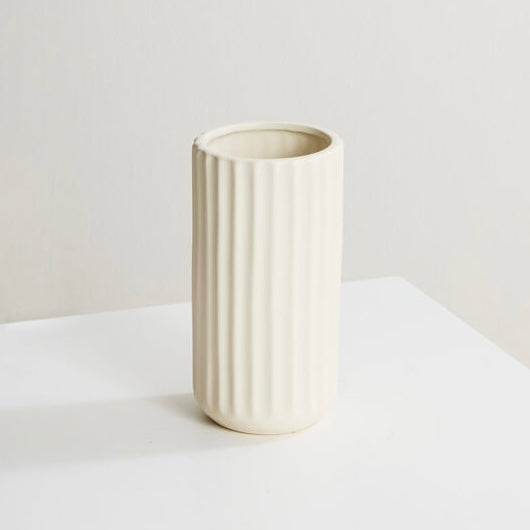 Beam Vase (Cream)