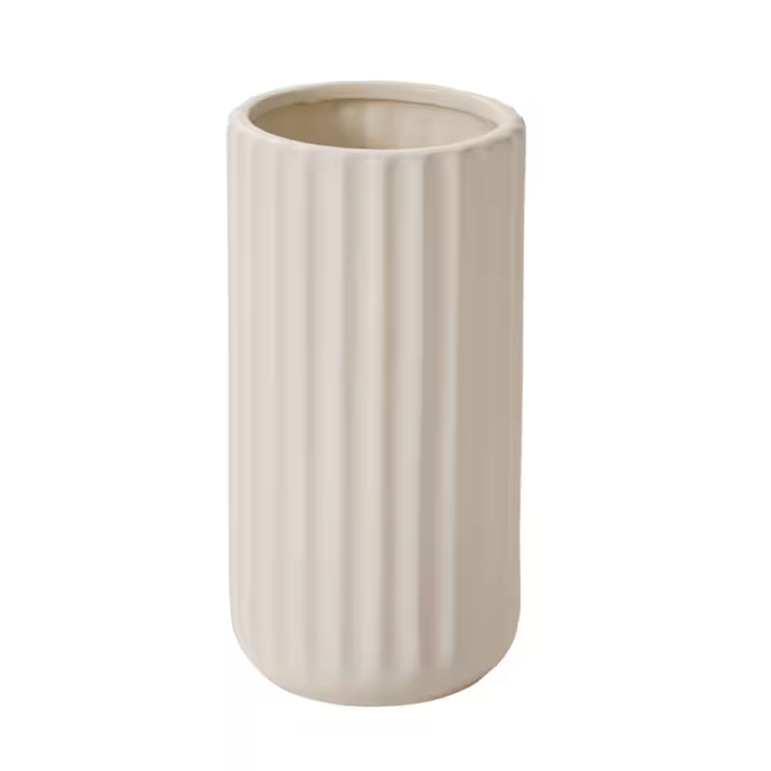 Beam Vase (Cream)